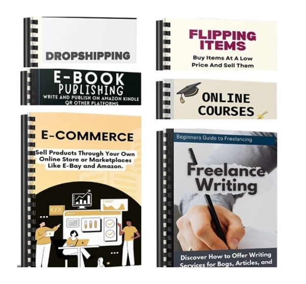 6 Side Hustle Reports to Make Money Vol. 4 – eBook with Resell Rights